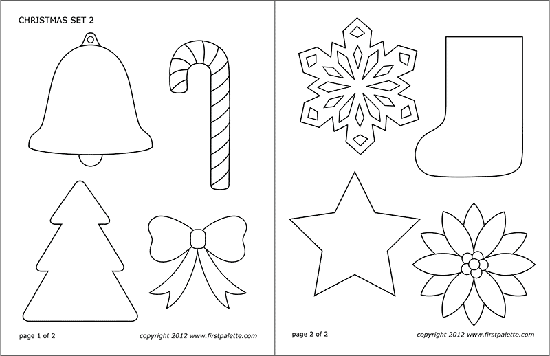 Christmas printables free printable templates coloring pages