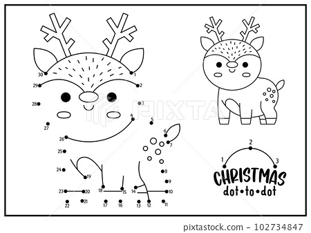 Vector christmas dot