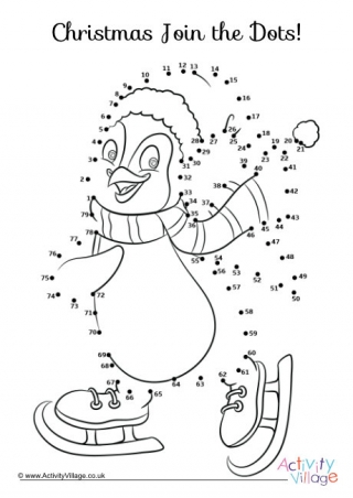 Christmas dot to dots