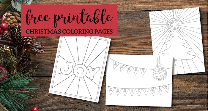 Free printable christmas coloring pages