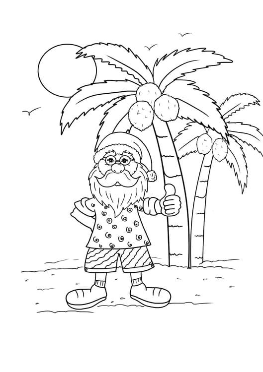 Christmas in july coloring pages printable for free download