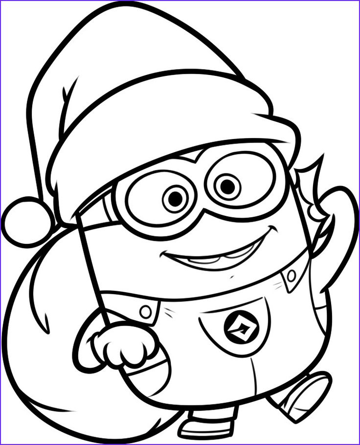 Minion coloring pages best of stock to print minion coloring pages from âdespicable meâ for fâ pagine da colorare per bambini libri da colorare colori di natale