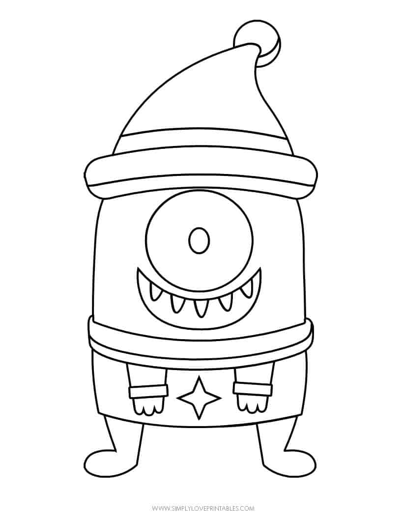 Free printable christmas coloring pages simply love printables