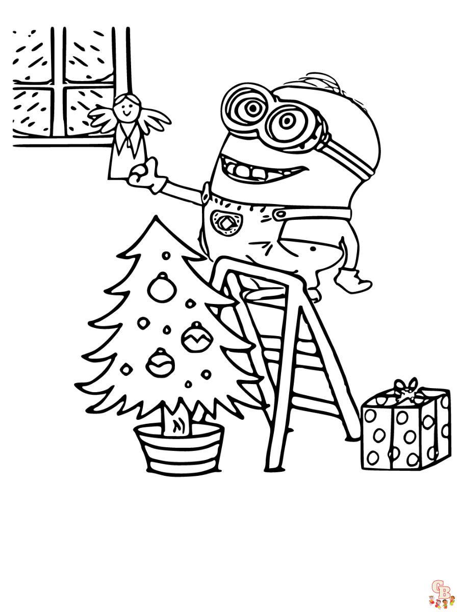 Minions coloring pages free printable sheets for kids