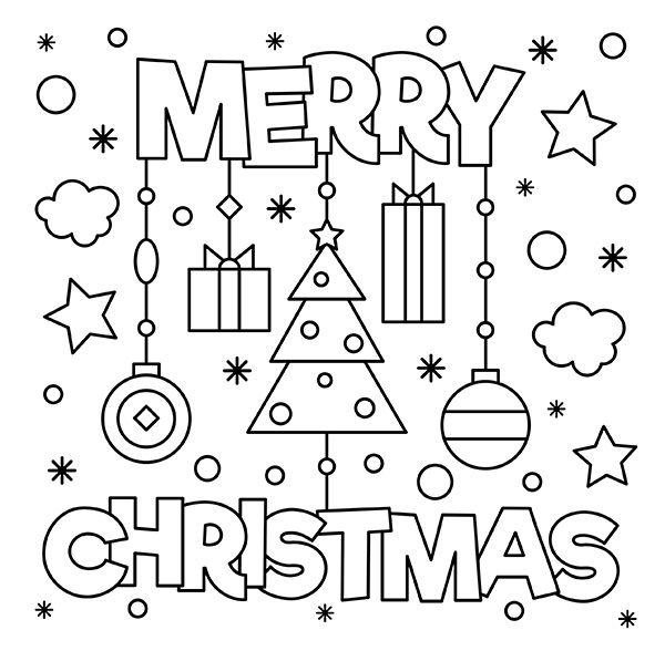 Merry christmas coloring page â free printable ebook merry christmas coloring pag christmas coloring printabl christmas coloring pag