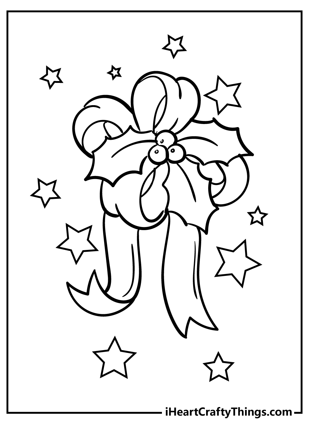 Christmas coloring pages free printables