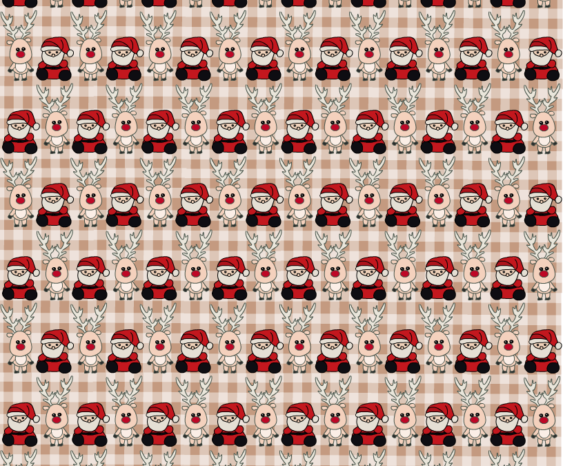Free printable cute christmas scrapbook papers