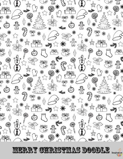 Printable christmas doodle coloring page christmas doodles christmas coloring pages christmas printables
