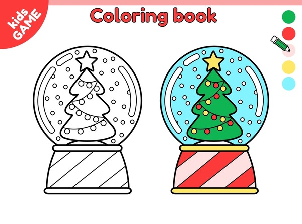Hundred christmas snowglobe clipart royalty