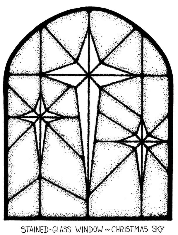 Pin on stained glass