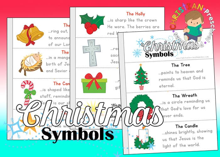Symbols of christmas printables