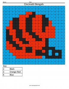 Afc color by number