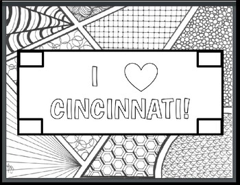 Cincinnati bengals nfl football zentangles to color by ejjaidalis deli