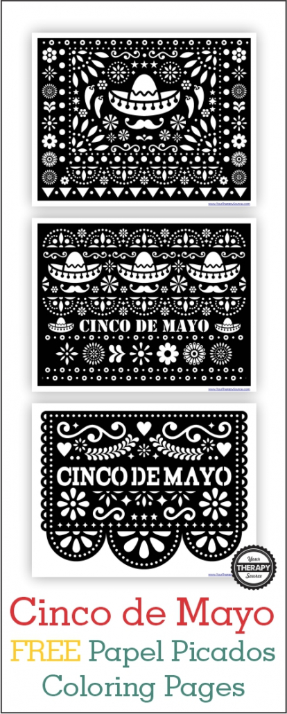 Cinco de mayo coloring pages