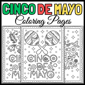 Cinco de mayo coloring pages cinco de mayo coloring sheets activities