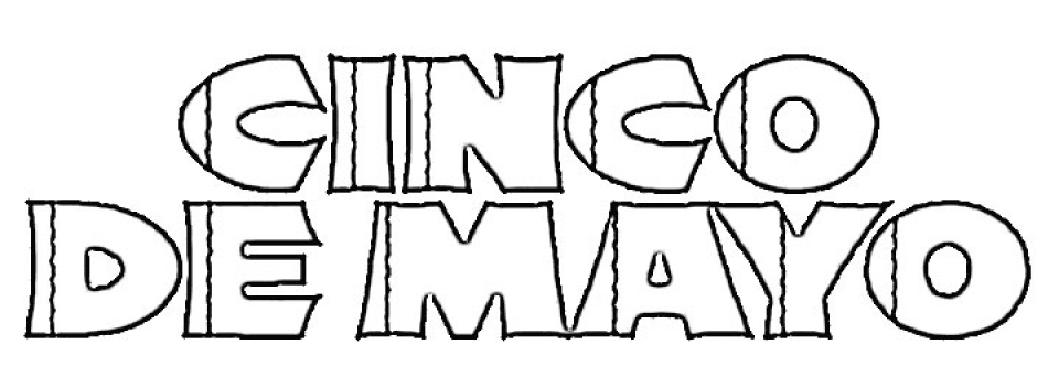 Get this easy preschool printable of cinco de mayo coloring pages