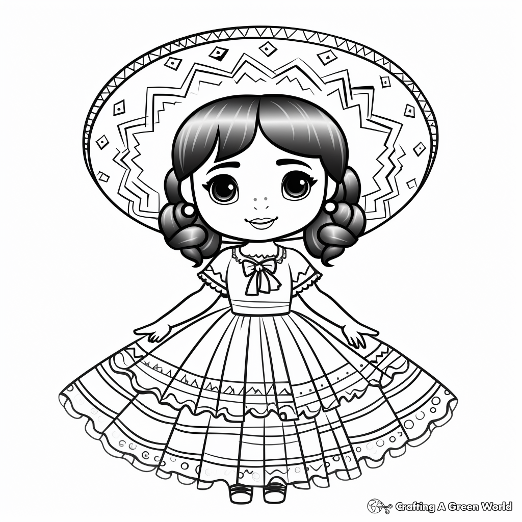 Cinco de mayo coloring pages