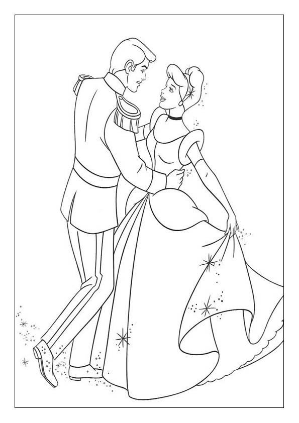Cinderella coloring pages printable coloring sheets