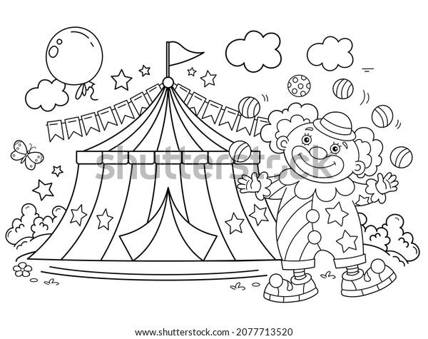 Thousand circus coloring pages royalty