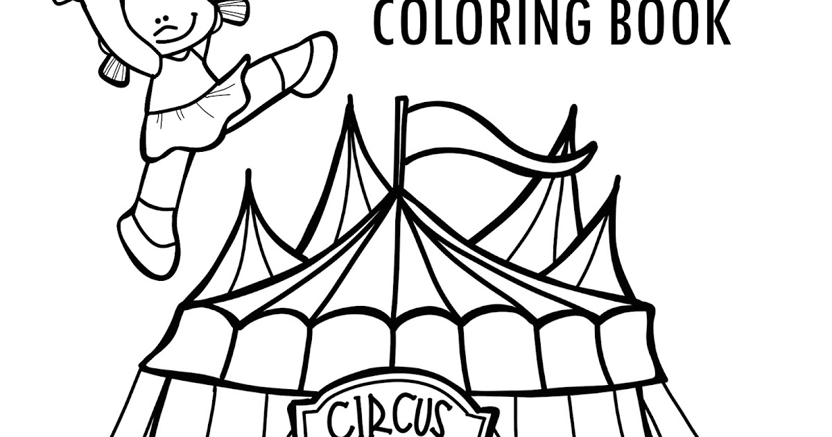 Circus coloring book
