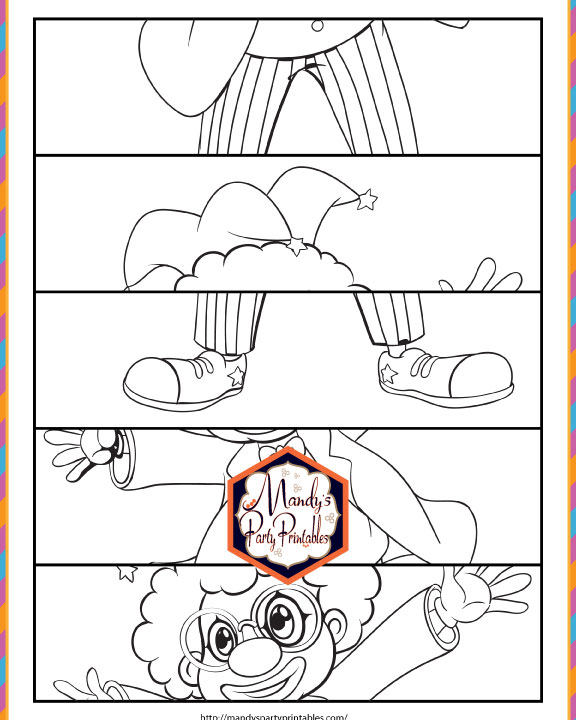 Preschool circus printable pack