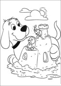 Clifford coloring pages free coloring pages