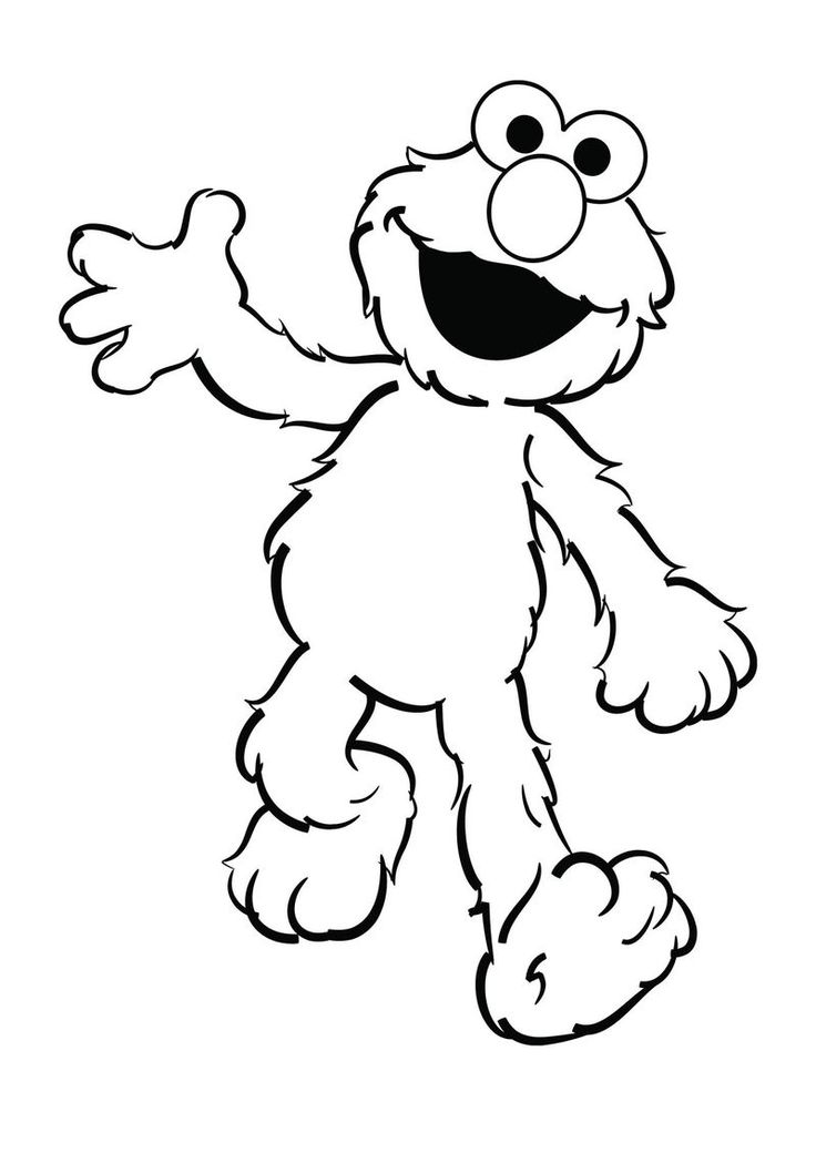Printable sesame street coloring pages pdf