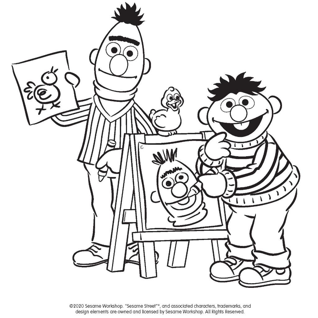 Sesame place philadelphia on x coloring is even more fun with elmo and friends today we have some fun sesame street coloring sheets to share with you show us your finished drawing