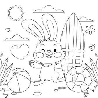 Page clouds coloring pages printable images