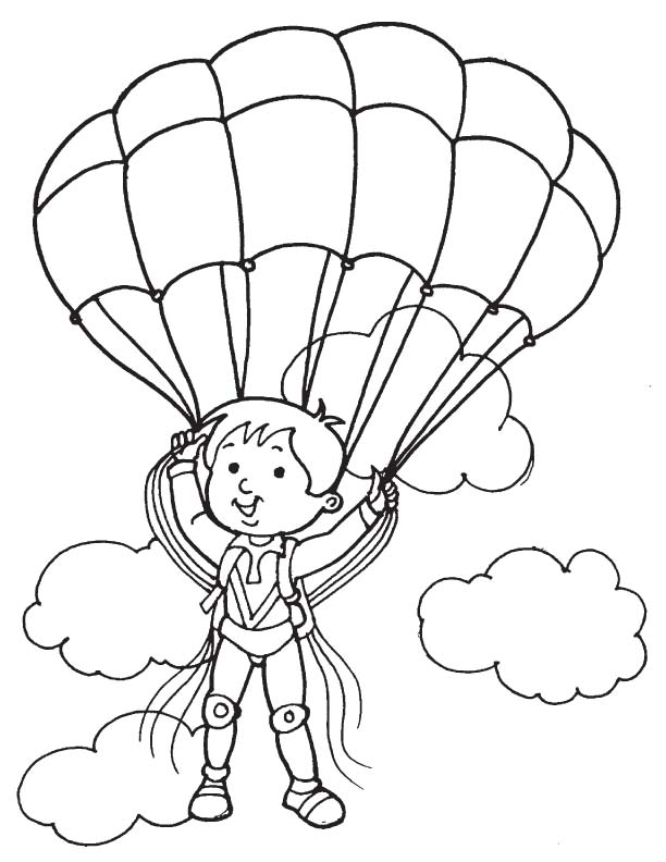 Paratrooper in cloud coloring page download free paratrooper in cloud coloring page for kids best coloring pages