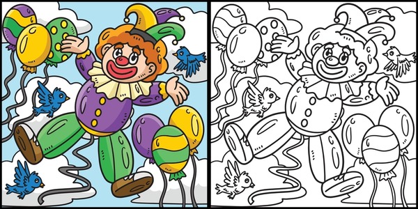 Thousand clown coloring pages royalty