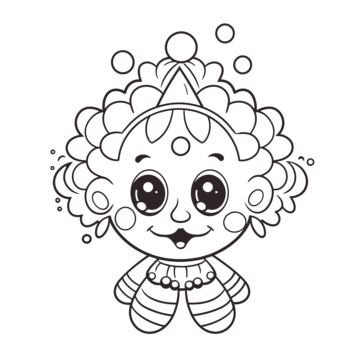 Clown drawing png transparent images free download vector files