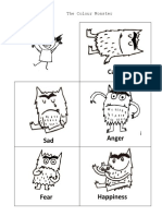 The colour monster coloring sheet pdf