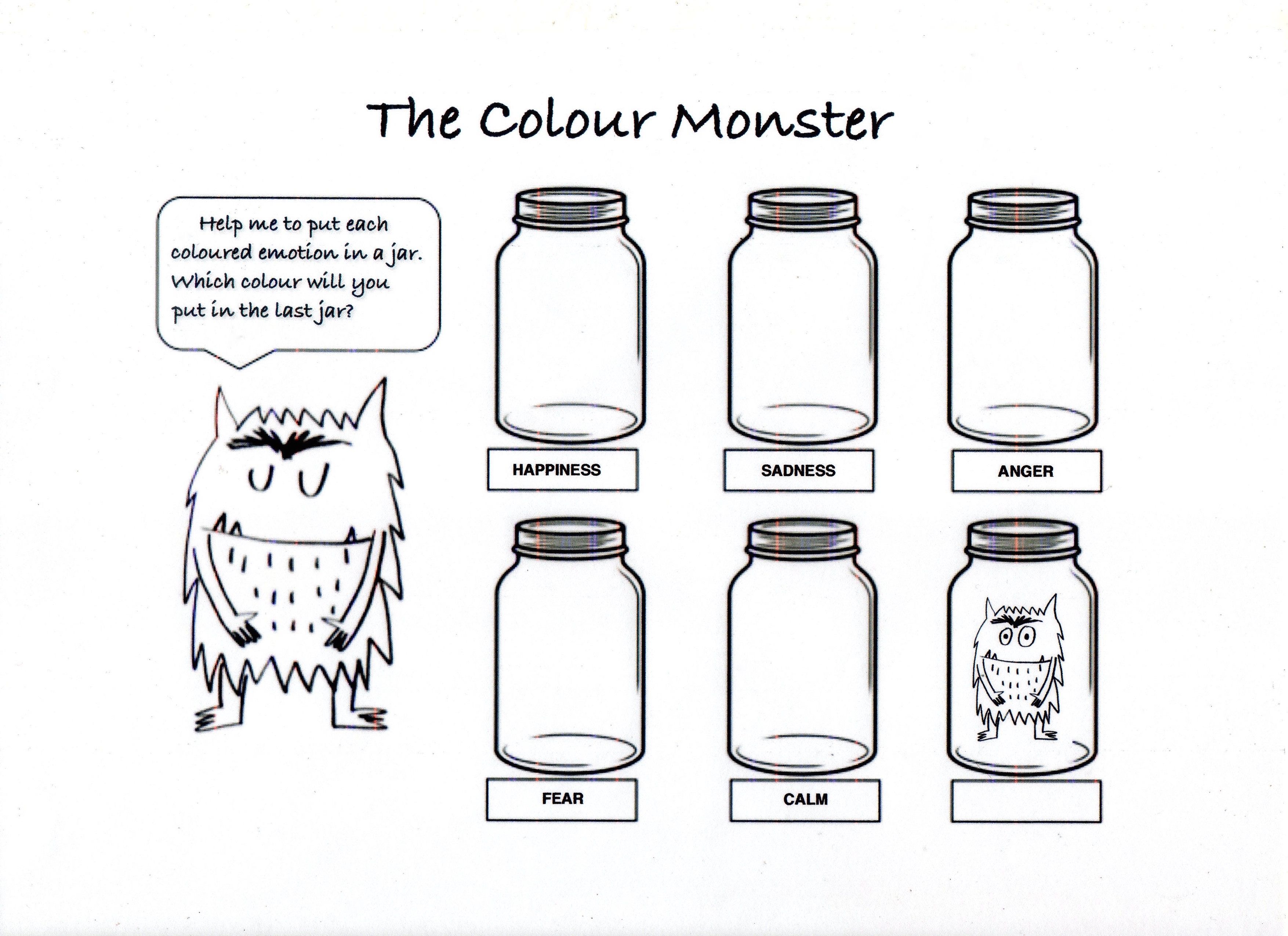 The colour monster