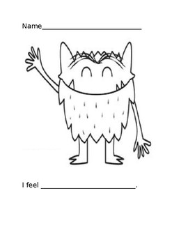 The color monster activities tpt