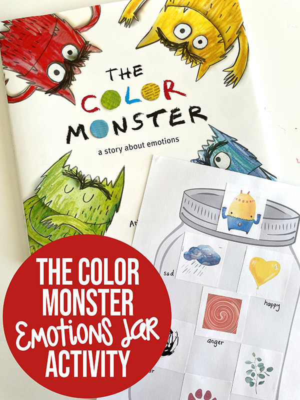 The color monster emotions activity free printable