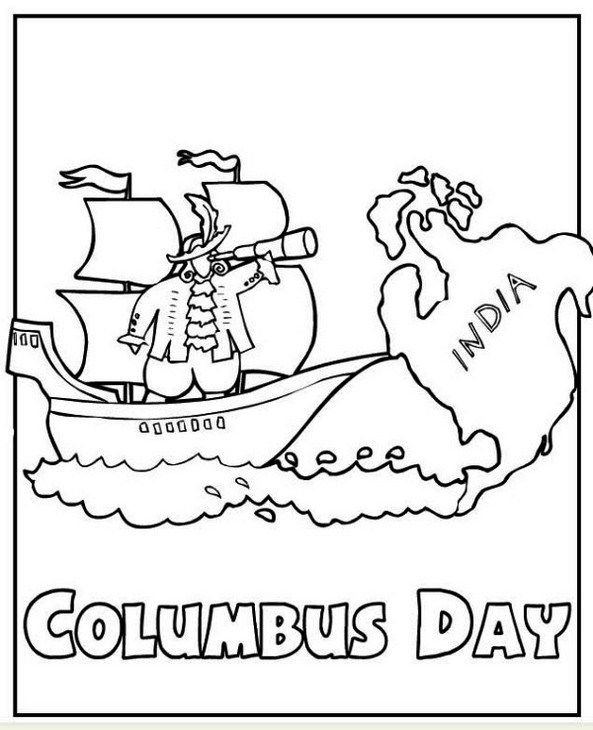 Columbus day coloring pages printable coloring pages for kids coloring pages flag coloring pages