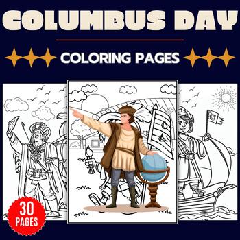 Printable columbus day coloring pages