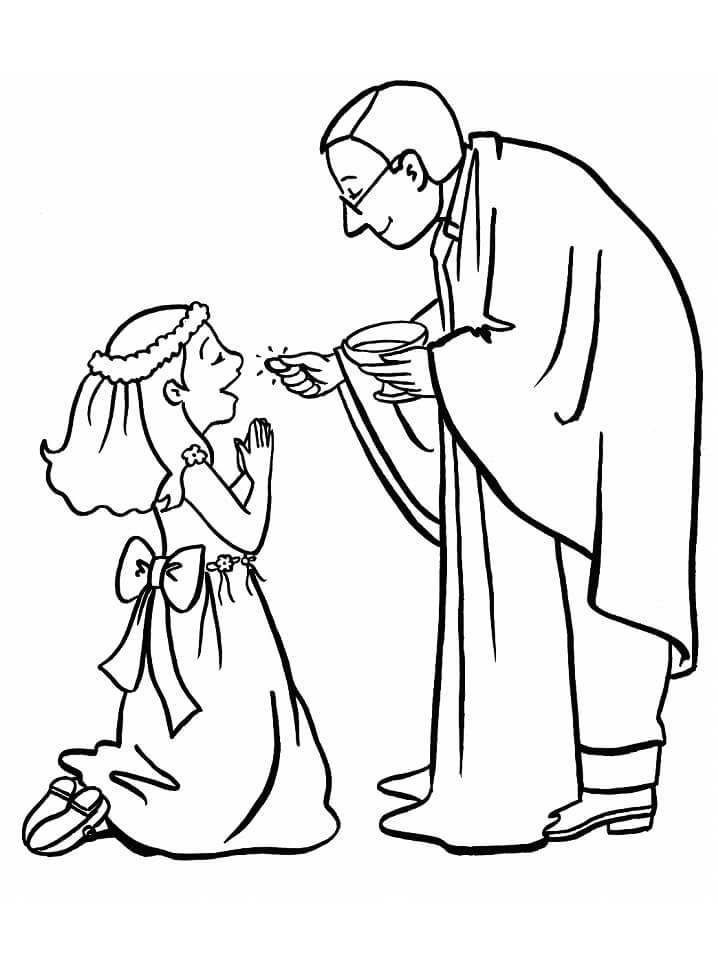 Ash wednesday coloring pages