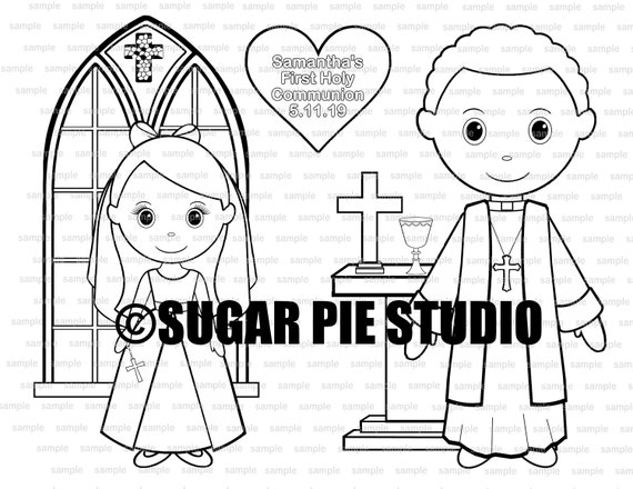 Munion coloring activity page pdf or jpeg template printable personalized custom munion favor kids