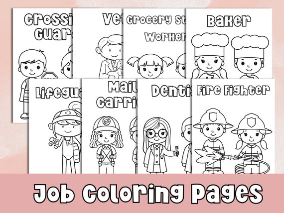 Munity helpers jobs career day jobs coloring pages coloring pages munity helper coloring printable coloring pages homeschool