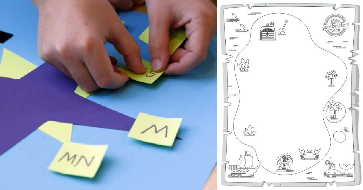 Diy pass rose pass rose template printable with map kids activities blog