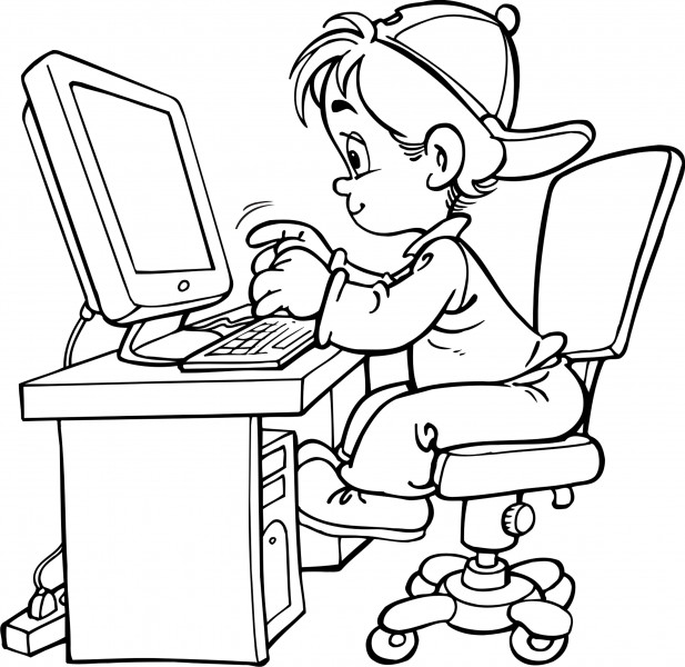 Puter coloring pages