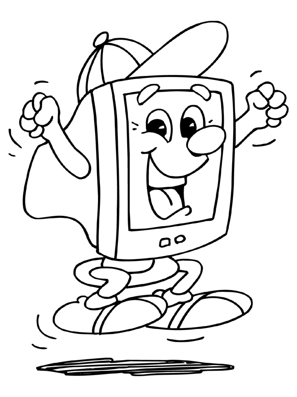 Puter coloring pages
