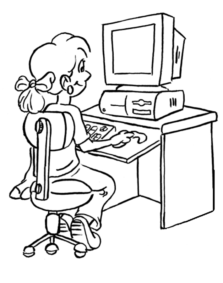 Puter coloring pages