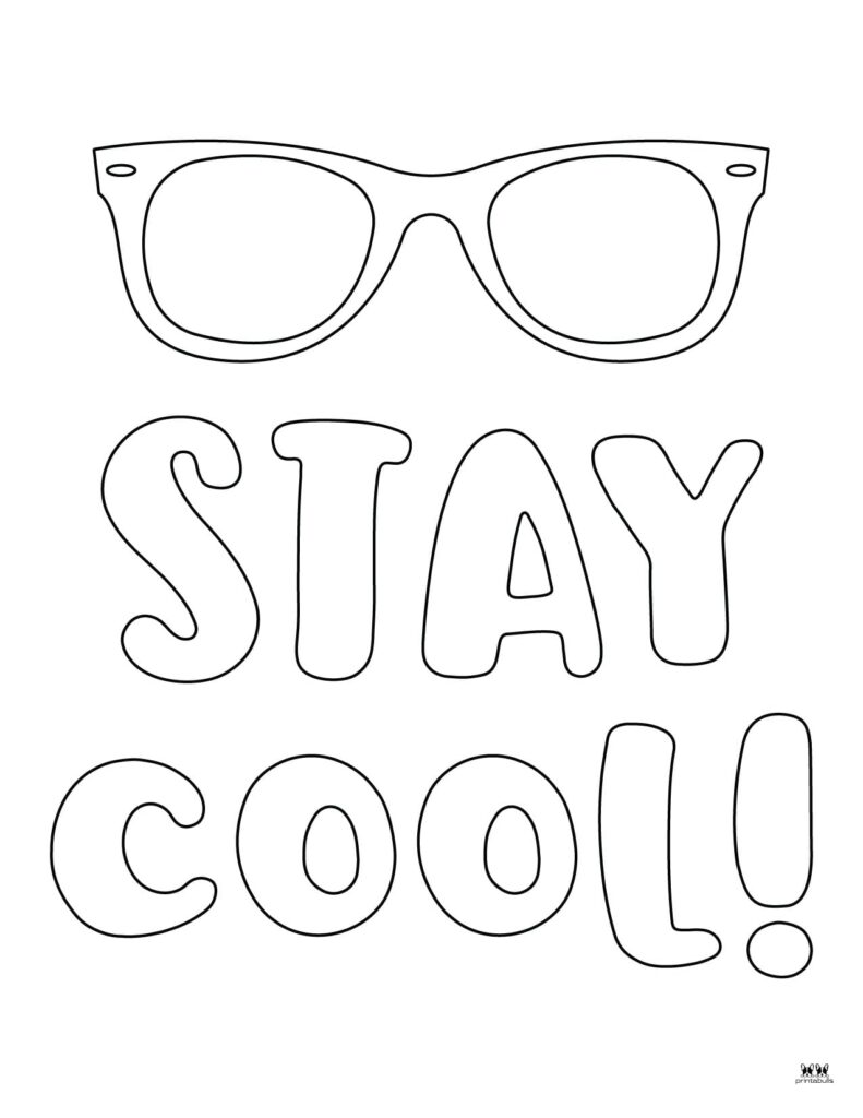 Summer coloring pages