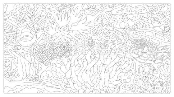 Coloring pages for adults and kids