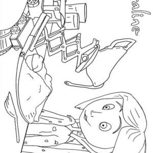 Coraline coloring pages printable for free download