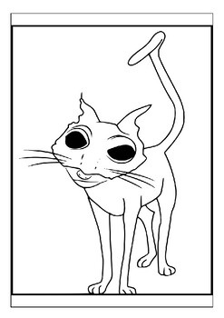 Printable coraline coloring pages for kids unleash imagination and creativity