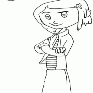Coraline coloring pages printable for free download